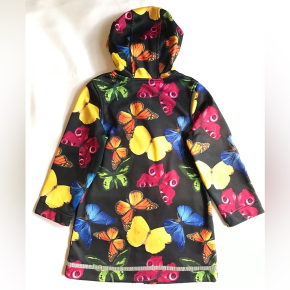 Lullah Bette Butterfly Rain Jacket, size S/P 4/5 - Picture 2 of 6